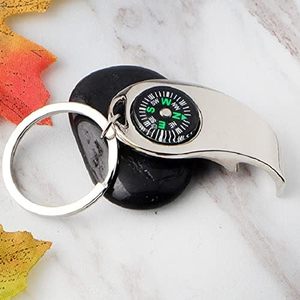 <span class=keywords><strong>BBST</strong></span> Custom Logo Bierflaschen öffner Schlüssel ring Haushalts kompass Schlüssel bund Geätzte Zink legierung Weihnachts geburtstags geschenk für Männer Frauen - Product Image 5