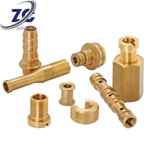 Manufacturer OEM Service CNC Machining Milling Turning Spare Parts Service Brass Parts