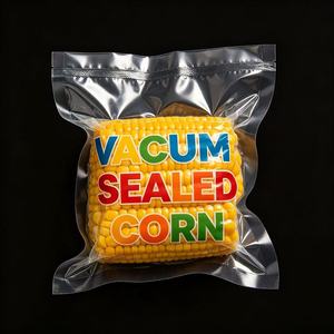 Bolsas de Embalaje al Vacío Planas Impresas Personalizadas para Maíz Fresco y Maíz Congelado con <span class=keywords><strong>Propiedades</strong></span> de Alta Barrera para Conservación - Product Image 2