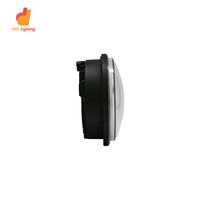 Super lumineux 5.75 7 pouces rond LED Hi-Lo faisceau phares de moto couleur de la lumière blanche matériau en aluminium pour voitures motos
