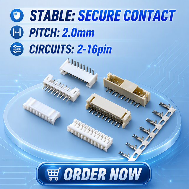 Jst Ph2.0 Alternatives Connector Konnra Equivalent Ph 2.0mm Terminal Lipo Battery Phr Crimp Pa66 2mm Wafer