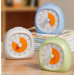 Minuteur visuel rotatif pour adultes et adolescents - Minuteries pour les enseignants en classe, compte à rebours de 60 minutes, outil d'étude pour la maison et l'école - Product Image 6