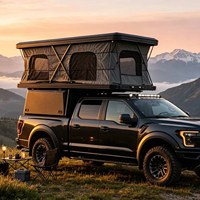 Tragbares Pickup-Truck-Zelt mit Hochdach, Vier-Jahreszeiten-Wasserdichtes Design, Langlebige Oxford-Stoff-Konstruktion