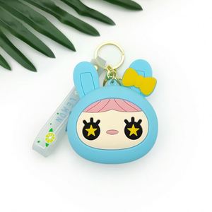 Unisex Reusable Silicone Wallet With Zipper Closure <b>Mini</b> Purses Cute Style for Money Passport Kids' Coin Storage - Product Image 6