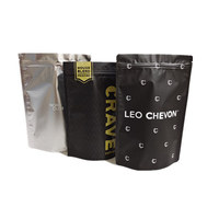 Sac alimentaire transparent, Logo refermable, 3.5g, 10 unités, pochette d'emballage en plastique anti-odeurs, sac en Mylar