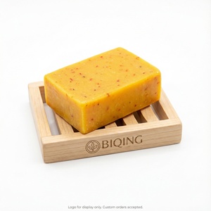 Wholesale Handmade Natural Organic Skin Whitening Carrot Papaya Kojic Acid Carrot <strong>Soap</strong> for Strong Lightening Beauty <strong>Soap</strong> Bar OEM - Product Image 1