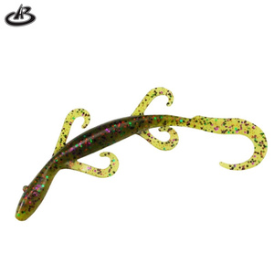 Craw <span class=keywords><strong>lézard</strong></span> sauvage 14cm 7.8g appâts souples artificiels en vrac leurre de pêche en plastique souple - Product Image 3