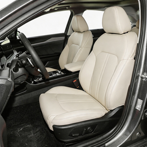 Housses de siège auto universelles TOPFIT en cuir Nappa respirant, ensemble complet pour la plupart des véhicules, anti-rayures, durables, fournisseur - Product Image 2
