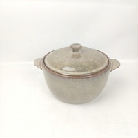 Bonne conception casseroles casserole en émail avec en céramique émaillée marmite