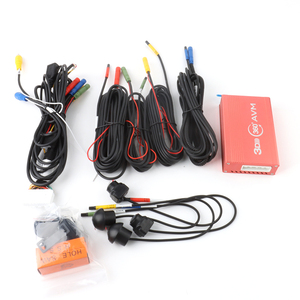 กล้องติดรถยนต์แบบพาโนรามา360 3D ระบบรักษาความปลอดภัย3D มองเห็นกลางคืนรอบ - Product Image 5