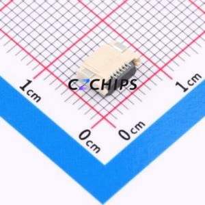 FPC-0.5HF-6PWBH20 FFC/FPC Connector SMD,P=0.5mm Connector Flip Cover Type Double Side Contact / Top Bottom Contact 6P 0.5mm - Product Image 2