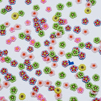 16800 stuks kokosnootbomen bloemen panda's kikkers fruit nagelkunst schijfjes polymeerklei schijfjes nagel 3D polymeer schijfjes voor DIY knutselwerk