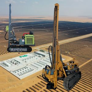 APCOM Impianto di Perforazione Solare per Pali Fotovoltaici, Macchina Perforatrice Cingolata per Fondazioni Solari in Arabia Saudita - Product Image 5
