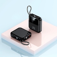 Nouvelle arrivée : Banque de charge 10000mAh avec câbles intégrés, grande capacité, haute efficacité, charge rapide