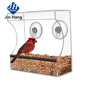 Gabbia per uccelli in acrilico con Design liscio personalizzato/gabbia per uccelli trasparente in acrilico per animali domestici - Product Image 2