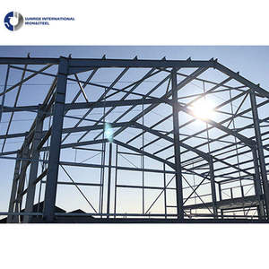 Structure en acier à bas prix entrepôt préfabriqué Structure <span class=keywords><strong>métallique</strong></span> bâtiment bétail Cobertizo Ganado 30x26 hangar - Product Image 2