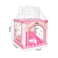 Jouet Squishy Princesse Ballerine en Maltose à Remontée Lente, Transparent Pailleté, Anti-Stress et Anti-Anxiété, Jouet à Presser pour Bureau
