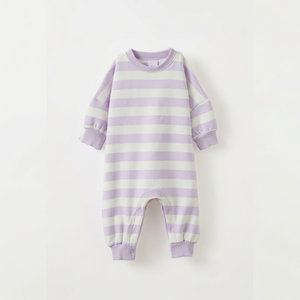 Latest Designer 100% Cotton <b>Knitted</b> Light Blue <b>Animal</b> Print Rompers Most Demanded Summer Spring Kids Body Suit Jumpsuits Baby - Product Image 2