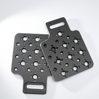 Plaque de fixation rapide pour appareil photo en acier inoxydable/aluminium usinée sur mesure par CNC Etri avec service de brochage pour la diffusion en direct