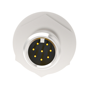 Conector Hermético Sinterizado de Vidrio M12 Personalizado, Conector Circular Hermético de 4/5/8 Pines, Carcasa de Acero Inoxidable para la Industria Aeroespacial - Product Image 2