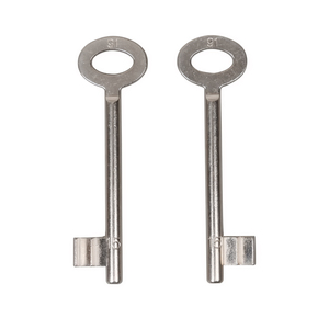 Outil <span class=keywords><strong>de</strong></span> <span class=keywords><strong>serrurier</strong></span> en laiton à <span class=keywords><strong>double</strong></span> tige <span class=keywords><strong>de</strong></span> <span class=keywords><strong>clé</strong></span>, forme unique, avec <span class=keywords><strong>clé</strong></span> vierge sécurisée - Product Image 2