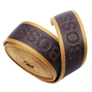 Custom High Quality Tenacity Recycled Jacquard Pattern Nylon Polyester <b>Webbing</b> Tape Strap for Luggage and Bags - Product Image 2