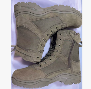 Botas de senderismo y entrenamiento para hombre TSB601 verdes, resistentes, grises, personalizadas, OEM, ODM. - Product Image 5