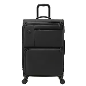 Goby London Custom Spinner Reisbagage Oxford Stof Zachte Bagage Tsa 20 24 28Inch 3 Stuks Set Trolley Bagagetas