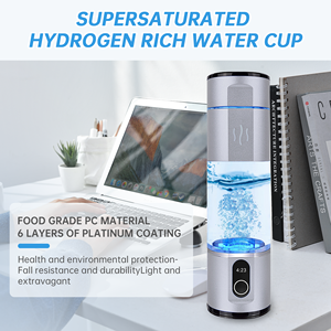 Botella de Agua Premium - Generador Molecular Portátil para la Salud y el Bienestar, Libre de BPA, Botella de Agua de Infusión Rápida - Product Image 4