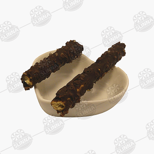 Nouveaux Biscuits Croquants en Bâtonnets au Goût Riche, Enrobés de Chocolat et Garnis de Confiture de Chocolat, Snacks Halal - Product Image 3