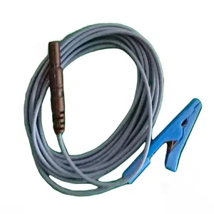 Herbruikbare Ecg Ekg Alligator Clip Elektrode Medische Kabel
