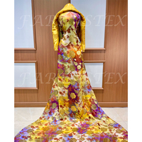 FAREASTEX Offre spéciale Velours de soie métallisé pour robe de mariée somalienne Dirac somalienne