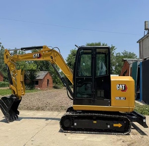 รถขุดมือสอง Cat 305.5E2 306 304 ขนาด 5.5 ตัน ชั่วโมงการทำงานต่ำ ราคาดีที่สุด สำหรับงานก่อสร้าง/ฟาร์ม พร้อมหัวหนีบ/สายพานยาง - Product Image 5