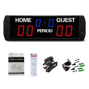 Tableau de score numérique LED électronique Ganxin pour basketball, volleyball, pickleball, tennis, padel, <span class=keywords><strong>cornhole</strong></span>, règles de pointage, personnalisation disponible - Product Image 3
