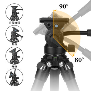 Mini <b>Tripod</b> Aluminum Alloy 3 Sections Knob Lock For Digital Camera Lightweight Travel Photography Support - Product Image 1