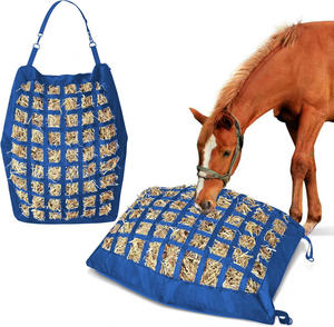 Professional Manufacturer <strong>Horse</strong> Riding Products Custom Hay Nets Slow <strong>Feeder</strong> Equine Heavy Duty 1680D Oxford Tough Hay Bag - Product Image 1