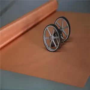 Màu đỏ đồng lưới vải màn hình cuộn gạc 150 200 250 180 300 lưới dệt kim dây đồng Lưới cho hiện tại Collector - Product Image 3