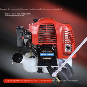 Débroussailleuse, <span class=keywords><strong>tondeuse</strong></span> à gazon, coupe-herbe, moteur 51,7 cc, démarrage facile, économie d'énergie, durable, alimenté au carburant, machine à couper l'herbe des terrains vagues - Product Image 2