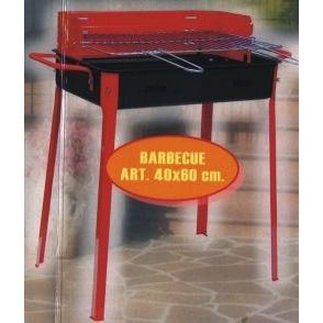 Griglia Portatile a Carbone 40X60 CM per Campeggio - Product Image 1