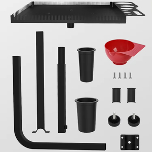 Soporte de bandeja para silla de peluquería para herramientas de estilismo accesorio de peluquería estacionario - Product Image 3