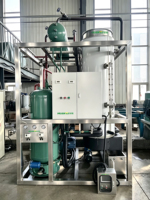 Machine à glace en tubes de 2 tonnes personnalisable pour usage commercial, avec compresseur et refroidissement par air, produisant de la glace propre et comestible pour les commerces de boissons