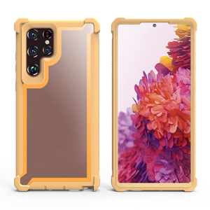 <span class=keywords><strong>Custodia</strong></span> protettiva per paraurti morbida in acrilico trasparente ibrido <span class=keywords><strong>custodia</strong></span> rigida a doppio strato per <span class=keywords><strong>Samsung</strong></span> <span class=keywords><strong>Galaxy</strong></span> <span class=keywords><strong>S22</strong></span> <span class=keywords><strong>ultra</strong></span> Case - Product Image 3