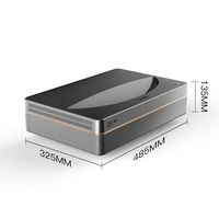 Changhong D5URS Android Smart Laser DLP UST Proyector 3300 Lúmenes 4K Resolución 0,21: 1 Relación de tiro para cine en casa