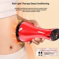 Appareil de massage électrique Gua Sha, brosse de thérapie des méridiens, dispositif de physiothérapie à sept fonctions, thérapie par pierres chauffantes portative