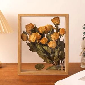 Ready to Ship 3D <strong>DIY</strong> Double Glass Picture <strong>Frame</strong> Floating <strong>Frame</strong> for Dry Flower - Product Image 3