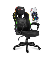 Chaise de jeu professionnelle personnalisée la plus vendue ergonomique à dossier haut RVB de luxe de style moderne