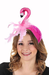 Personaje <span class=keywords><strong>de</strong></span> dibujos animados flamenco Cosplay Pretty Pink Flamingo vestido disfraz niña niños sombreros animales Halloween - Product Image 6