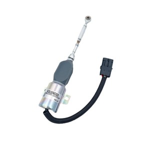 โซลินอยด์วาล์ว 232C-1115030 12V 24V ตัดการจ่ายน้ำมันเชื้อเพลิงสำหรับรถขุด ทนอุณหภูมิสูง ทนต่อสื่อสารกับน้ำมัน - Product Image 1