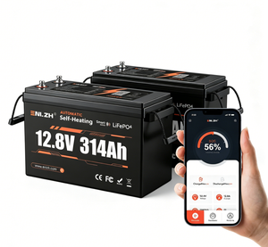 แบตเตอรี่ Enlzh Deep Cycle 12V 314AH LiFePO4 แบบชาร์จซ้ำได้ พร้อมระบบทำความร้อนในตัว สำหรับสหรัฐอเมริกา สหภาพยุโรป แคนาดา ออสเตรเลีย ญี่ปุ่น เยอรมนี - Product Image 1