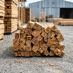 Bois de teck scié rond rouge de 0,8 m de diamètre, séché à l'air, bois dur Tectona Grandis de qualité supérieure pour la construction, durée de vie de 20 ans, FOB - Product Image 3